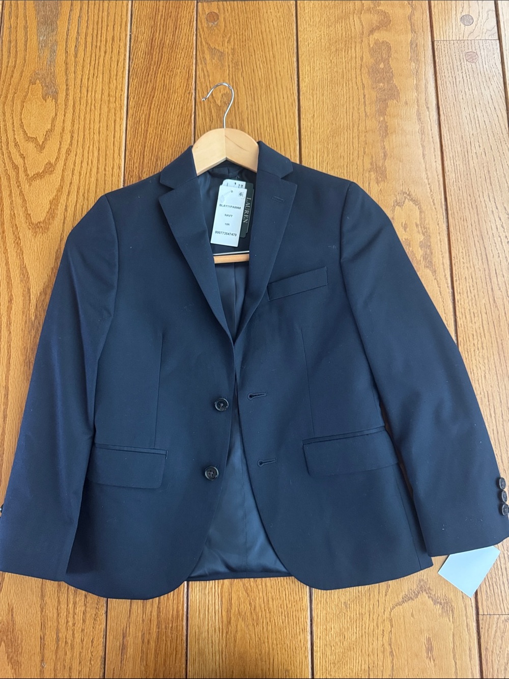 Ralph Lauren Boys Navy Blazer